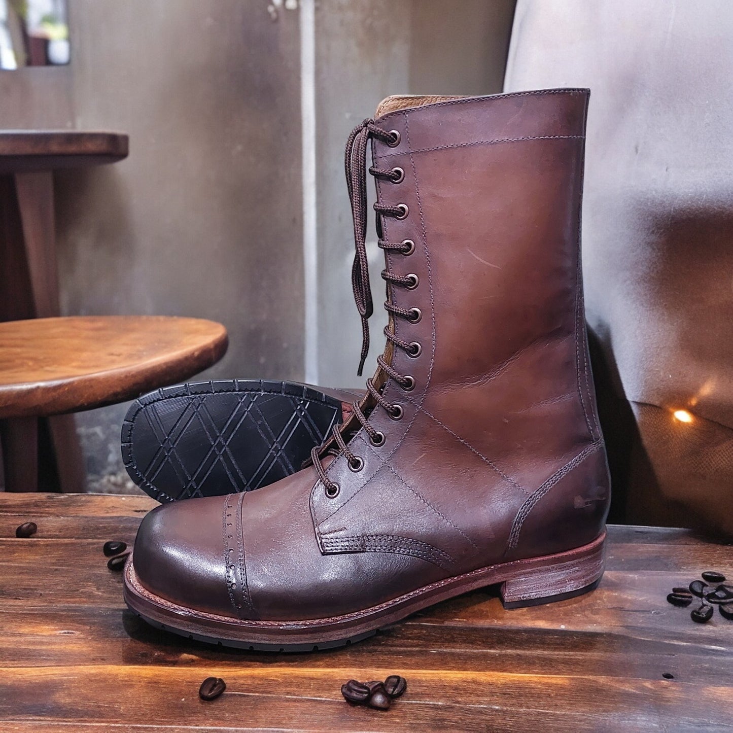 HANDMADE ANKLE BOOTS FOR MEN