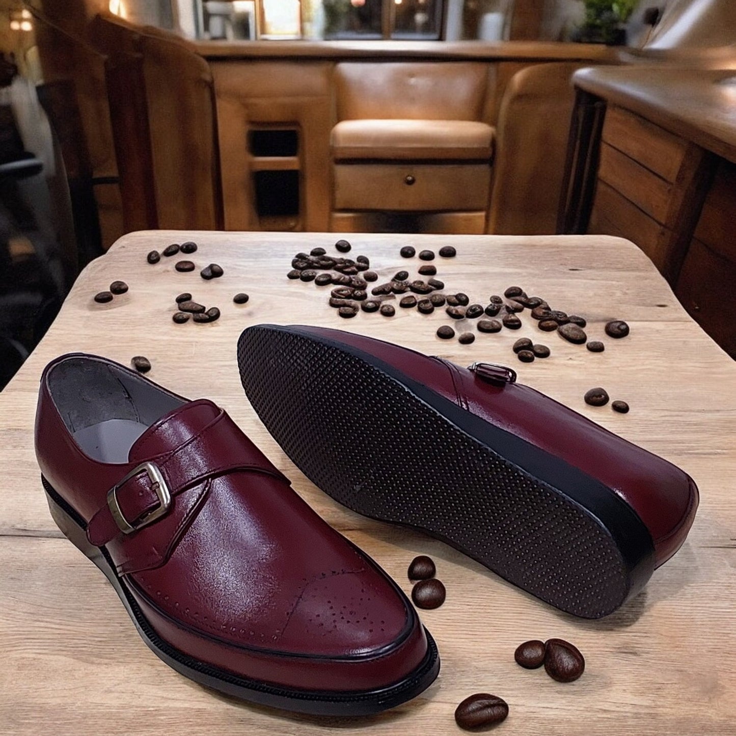 HANDMADE FORMAL WINGTIP SHOES