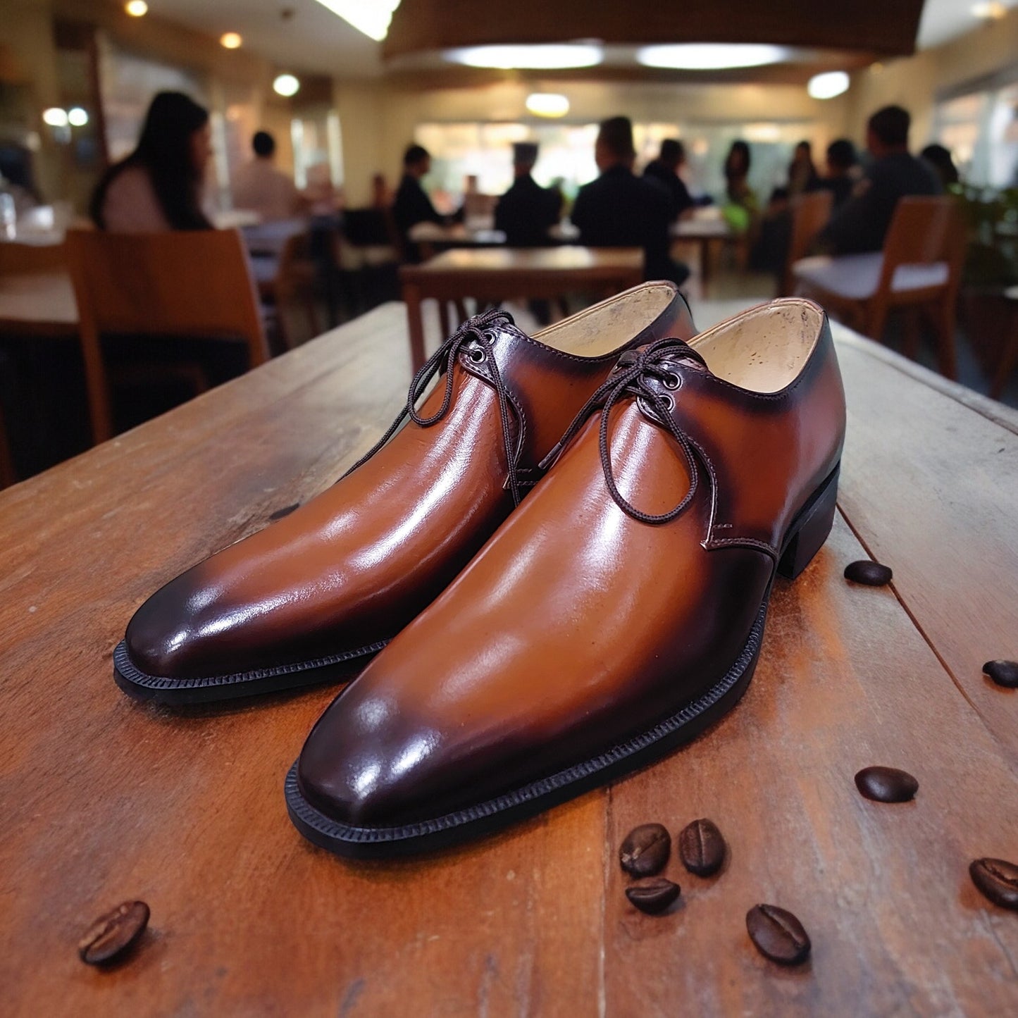 HANDMADE FORMAL WINGTIP SHOES