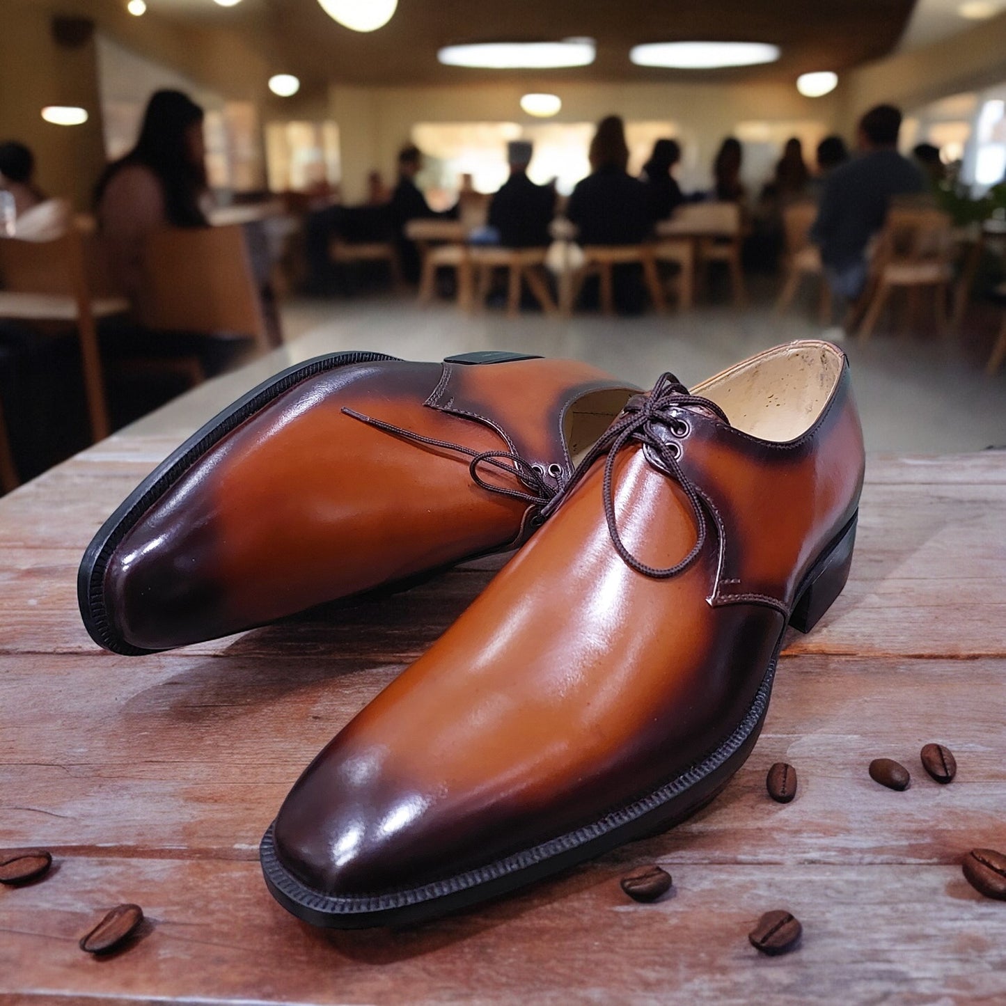 HANDMADE FORMAL WINGTIP SHOES