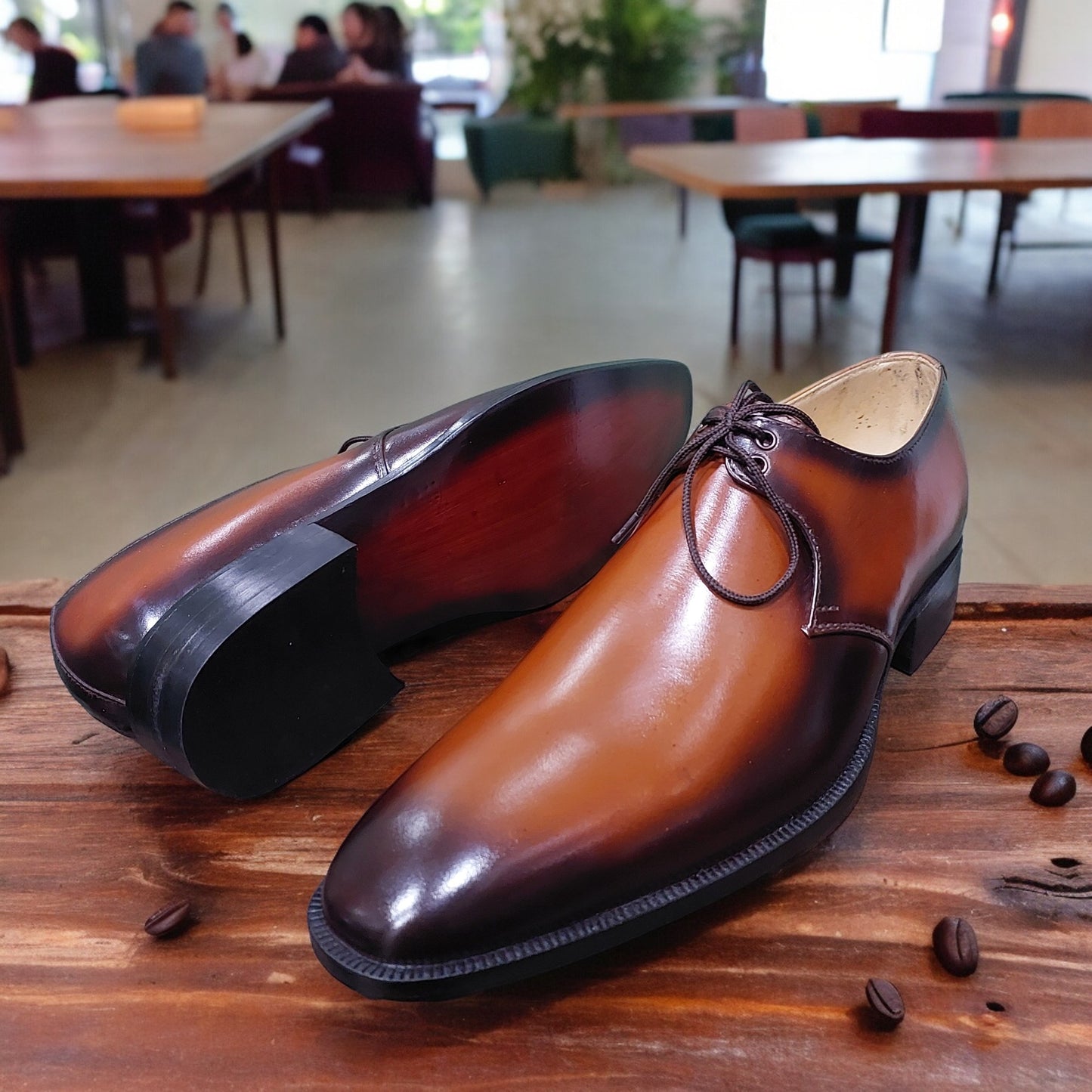 HANDMADE FORMAL WINGTIP SHOES