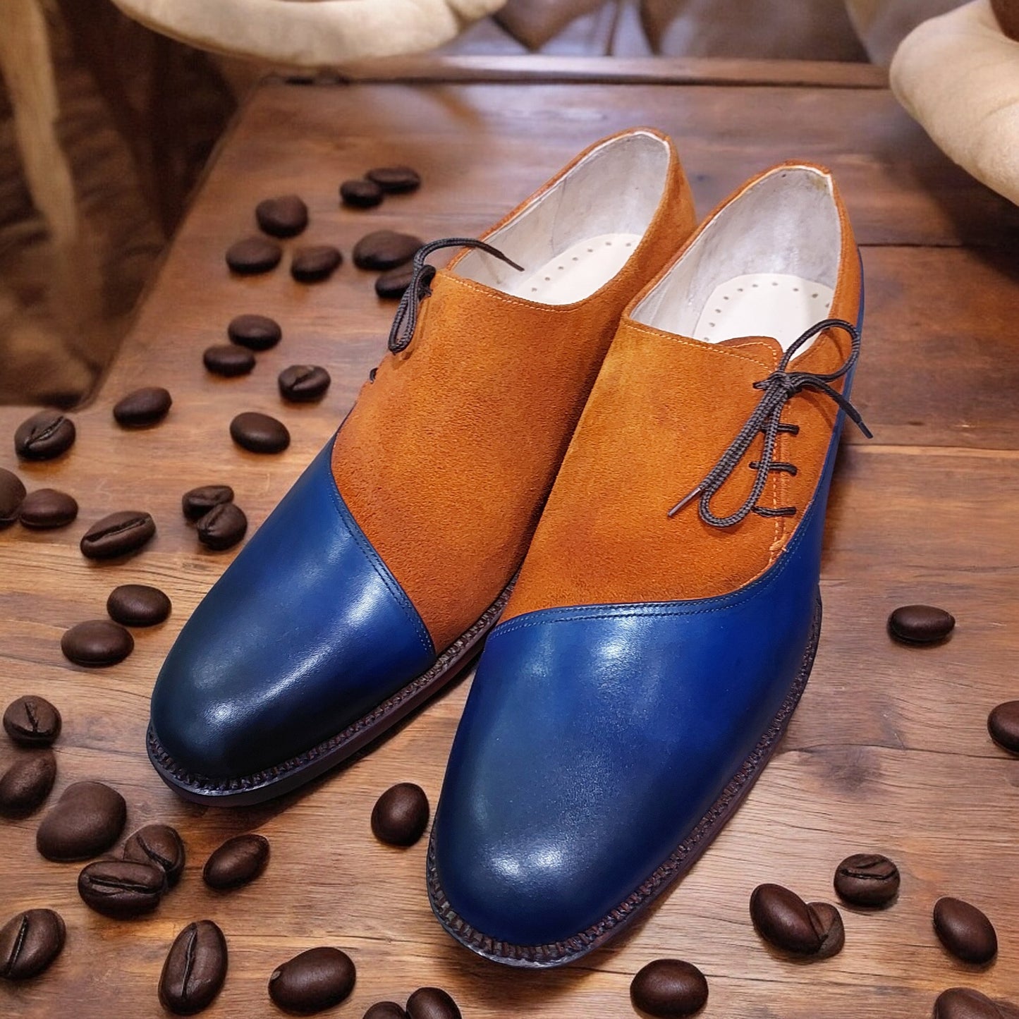 HANDMADE FORMAL WINGTIP SHOES