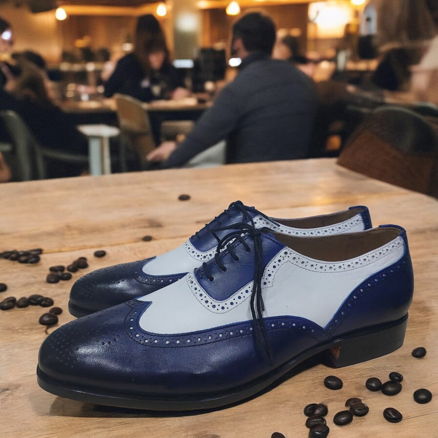 HANDMADE FORMAL WINGTIP SHOES